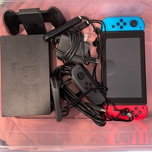 Nintendo Switch. All pieces and games included.